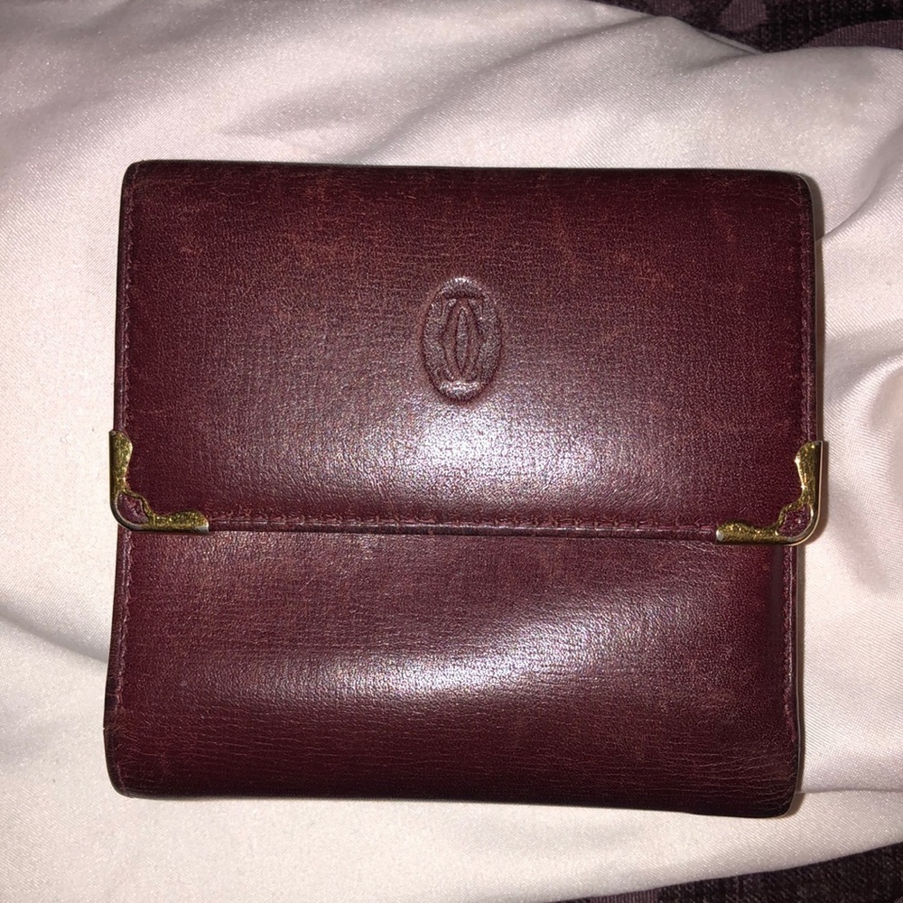 Cartier Kisslock Compact Wallet